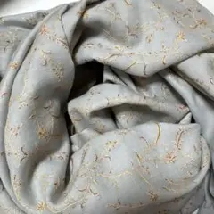 総刺繍ストール