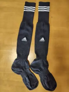 adidas サッカー審判用ロングソックス 黒
