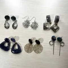 ④未使用 ハンドメイドピアス まとめ売り