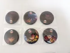 鬼滅の刃 無限城 冨岡義勇 アニメーション缶バッジ 6点セット G以外