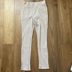 ユニクロ UNIQLO リブレギンスパンツ M