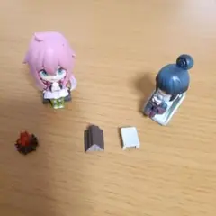 ゆるキャン あそーと ガシャポン フィギュア 各務原なでしこ　志摩リン