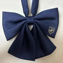 【期間限定価格】ELLE 学生服 リボン ネイビー