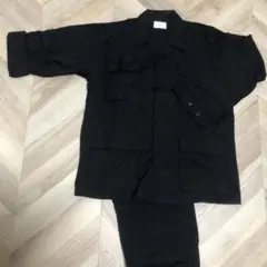 ブラック特殊部隊用戦闘服　上下セット