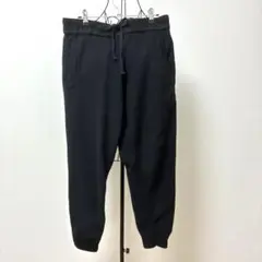 WTW黒ニットジョガーパンツL