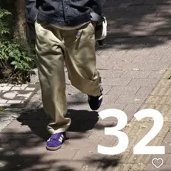 パープルレーベル　チノワイドテーパードフィールドパンツ 32のサムネイル