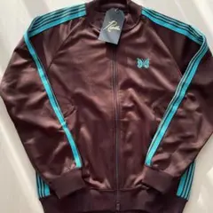 トラックジャケット M ボルドー ブルー ニードルス ニードルズ needles 