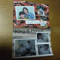 King＆Prince 特典 ステッカーシート2枚セット