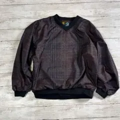 FORRESTER'S 幾何学柄スモックブルゾン　ゆるダボビッグシルエット　古着