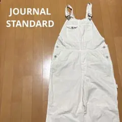 JOURNAL STANDARD 生成り 麻混 オーバーオールのサムネイル