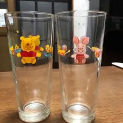 プーさんとピグレット　コップ2個組