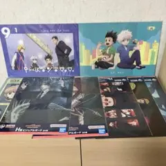 ハンターハンター　一番くじ　クリアポスター　ビジュアルボード　全種　幻影旅団