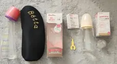 【最終値下げ】哺乳瓶 Betta、ChuChu　シリコーンゴム製乳首１個付き