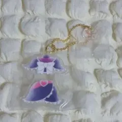 キュアブラック　プリキュア　一番くじ　E賞　コスチュームアクリルチャーム