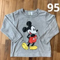 ミッキーマウス　長袖Tシャツ　95