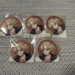 東京リベンジャーズ 江の島ミッション グリッター缶バッジ 佐野万次郎　５枚