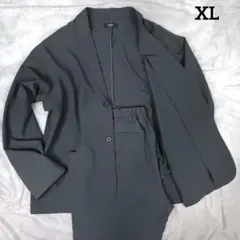 ✨美品✨ビームスハート スーツ セットアップ 春夏 背抜き ポリエステル 灰色