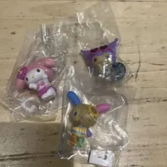 サンリオ バカンスフィギュア ガチャガチャ ウサハナ クロミ マイメロ