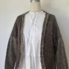 値下げ✴︎70s80s ビンテージ モヘア カーディガン ニット