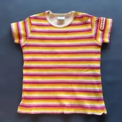 mini K baby マルチボーダー リブTシャツ サマーセール大幅値下げ！のサムネイル