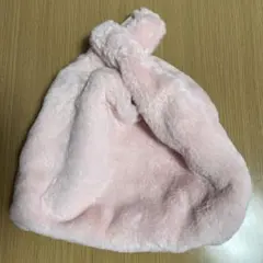 ファーバック　もこもこ　ピンク