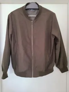 ブルゾン　ジャケット　ジャンパー　レディース　カーキ　《Lsize》