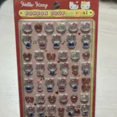 ボンボンドロップシール　mini キティちゃん