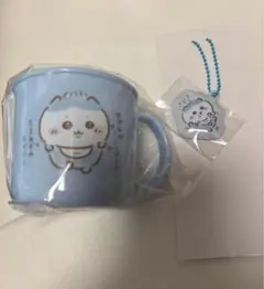 ちいかわBaby ノベルティコップ　ストラップセット　ハチワレ