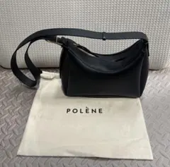 POLÈNE ポレーヌ Umi ブラック ショルダーバッグ