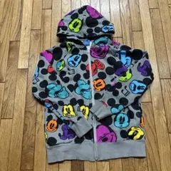 東京ディズニーリゾート/ミッキー/パーカー/グレー/Sサイズ