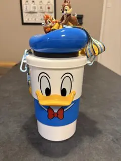 ドナルドダック ポップコーンケース チップとデール付き