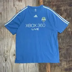 Adidas シアトルサウンダーズ ゲームシャツ ブルー XBOX サッカー