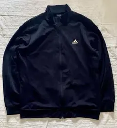adidas トラックジャケット 黒