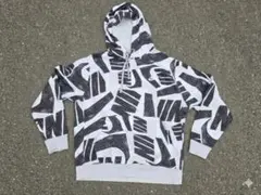 Nike グラフィックパーカー ホワイト/ブラック