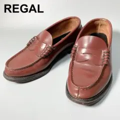 REGAL ローファー メンズ 革靴 ブラウン 23 1/2 23.5cm