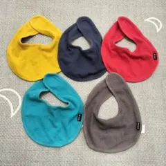 カラフルビブ5枚セット