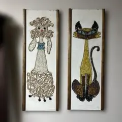魔女の宅急便】ジジモザイク画 ジオラマ置時計 ベネリック 箱あり 未