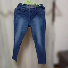 SOMETHING Edwinスキニーデニム デニムブルー