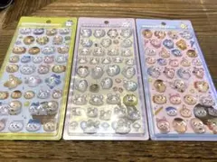 ちいかわ　ボンボンドロップシール　第2弾 新作　3点セット