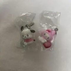 サンリオ　めじるしアクセサリー　エモきゅん　パステルカラー　マイメロ　ポチャッコ