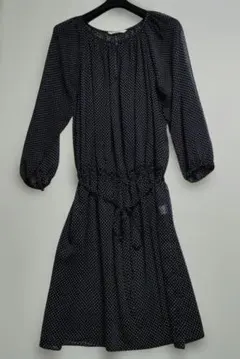 relume ドット柄 五分袖 ワンピース　チュニック