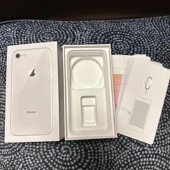 iPhone8 シルバー　64GB  空箱のみ