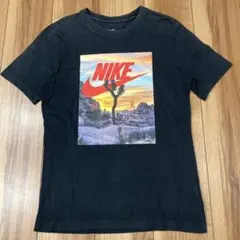 NIKE AIR 半袖 Tシャツ プリント デカロゴ ブラック サイズSのサムネイル