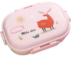 新品 お弁当箱 弁当箱 ランチボックス 304ステンレス 保温 かわいい シカ