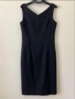 ノースリーブ　ワンピース　黒