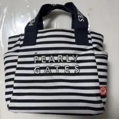 PEARLY GATES ストライプ トートバッグ - メルカリ