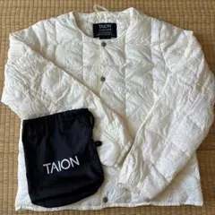 TAION 白 薄手ダウン 140のサムネイル