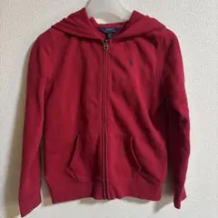 Polo Ralph Lauren 赤 フード付きパーカー L/4