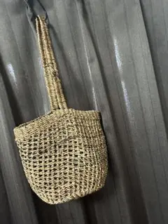 無印良品　編み込みトートバッグのサムネイル