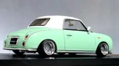 1/43　日産　Be-1改　BK10　SSR　メッシュ　アルミ製　深リム 1/43 日産 フィガロ改 FK10 SSRフォーミラメッシュ アルミ製 深リム